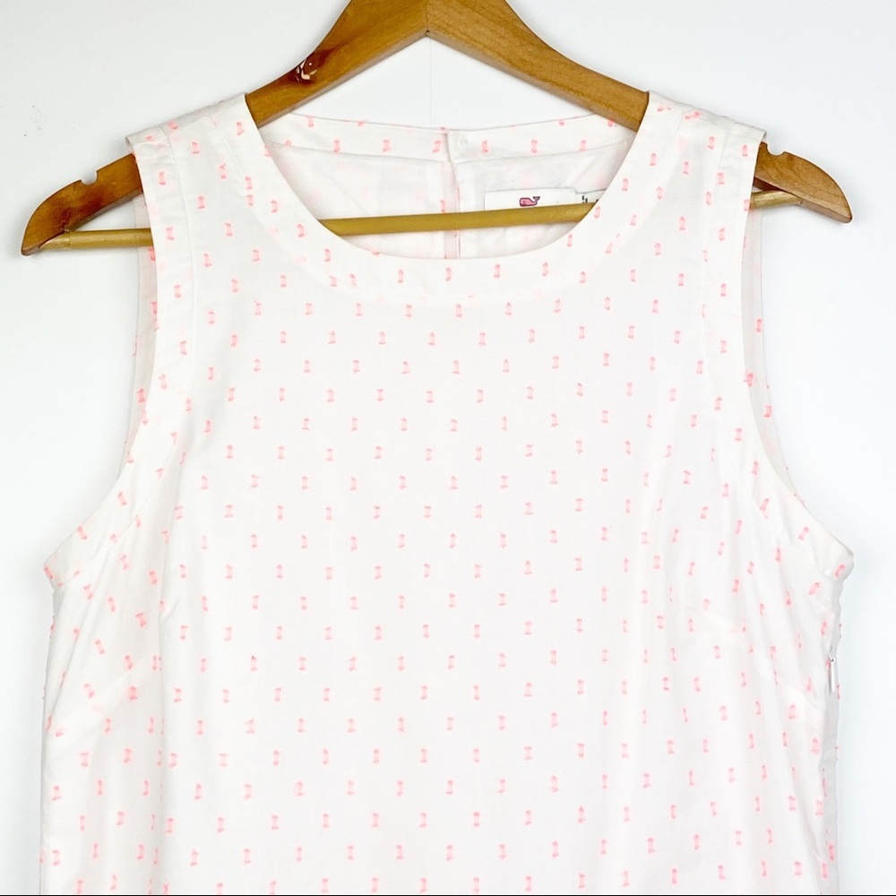 Vineyard Vines White and Pink Sleeveless Top - Picture 4 of 13